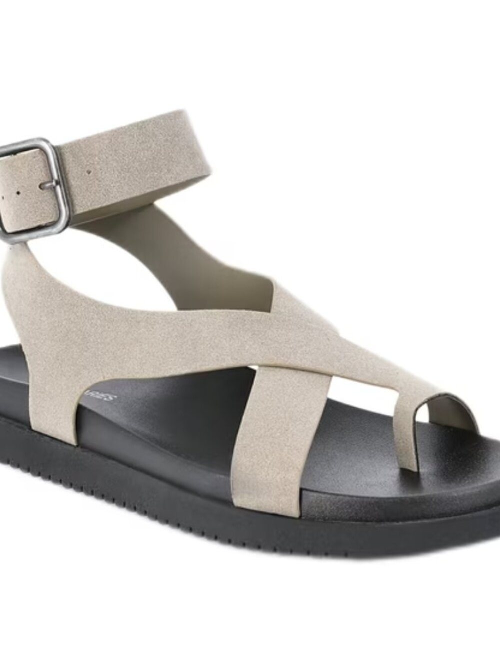 No Boundaries women's X-strap toe loop sandals